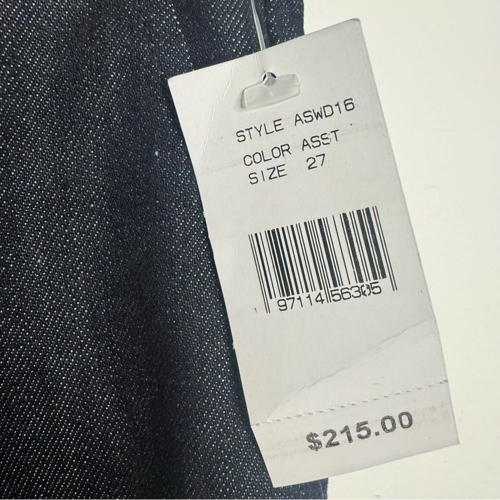 NWT AG Adriano Goldschmied The Layla Cropped Flare Trouser Jean Dark Wash Sz 27 - Picture 4 of 14